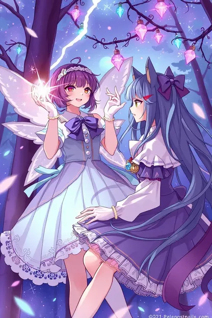 Magical Girls Chapter 1: Gushing Over Magic -> Capítulo 1 de las niñas mágicas: Enloqueciéndose por la magia